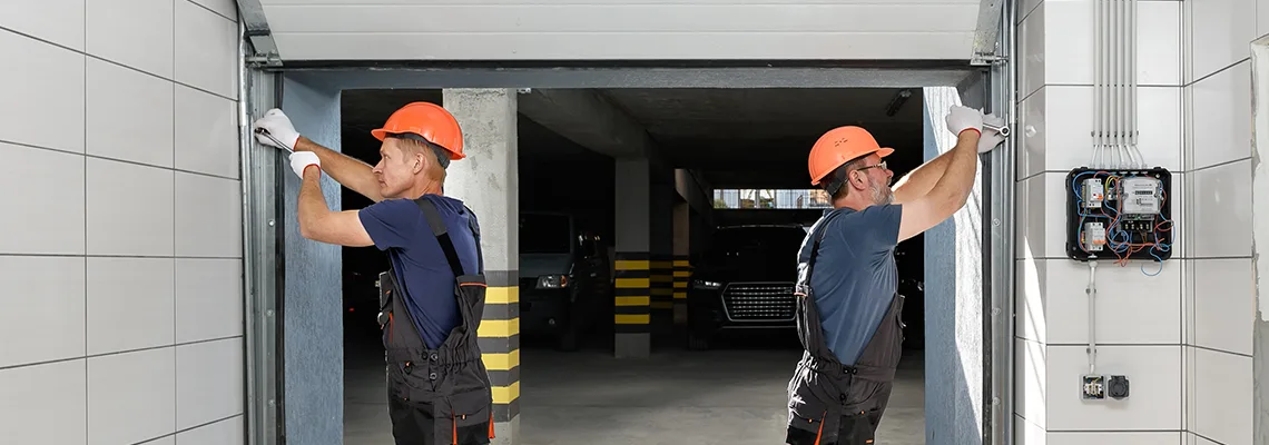 Wooden Garage Door Frame Repair in Port St Lucie, Florida